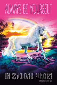 Pyramid Unicorn Always Be Yourself Poster 61x91,5cm | Yourdecoration.nl