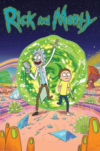 Pyramid Rick and Morty Portal Poster 61x91,5cm | Yourdecoration.nl