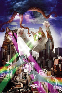 Pyramid Apocalypse Meow Poster 61x91,5cm | Yourdecoration.nl