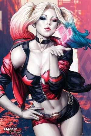 Pyramid Batman Harley Quinn Kiss Poster 61x91,5cm | Yourdecoration.nl