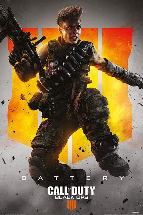 Pyramid Call of Duty Black Ops 4 Battery Poster 61x91,5cm | Yourdecoration.nl