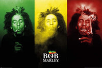 Pyramid Bob Marley Tricolour Smoke Poster 91,5x61cm | Yourdecoration.nl