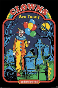 Pyramid Steven Rhodes Clowns are Funny Poster 61x91,5cm | Yourdecoration.nl