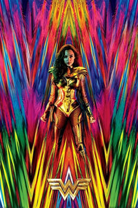 Pyramid Wonder Woman 1984 Neon Static Poster 61x91,5cm | Yourdecoration.nl