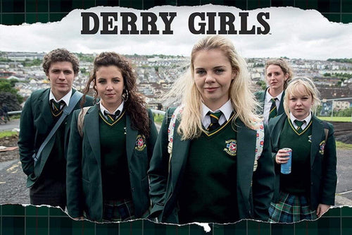 Pyramid Derry Girls Rip Poster 91,5x61cm | Yourdecoration.nl