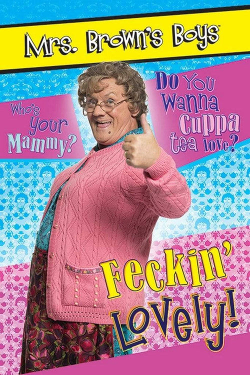 Pyramid Mrs Browns Boys Feckin Lovely Poster 61x91,5cm | Yourdecoration.nl