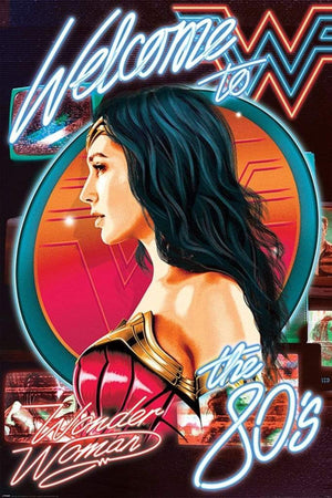 Pyramid Wonder Woman 1984 Welcome to the 80s Poster 61x91,5cm | Yourdecoration.nl