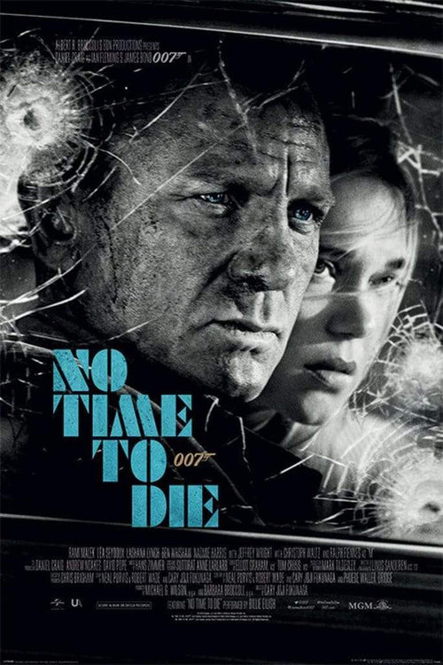 Pyramid James Bond No Time To Die Noir Poster 61x91,5cm | Yourdecoration.nl