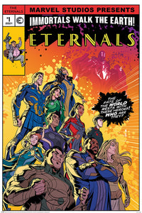 Pyramid The Eternals Immortals Walk the Earth Poster 61x91,5cm | Yourdecoration.nl
