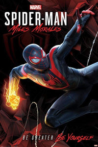 Pyramid Spider Man Miles Morales Cybernetic Swing Poster 61x91,5cm | Yourdecoration.nl