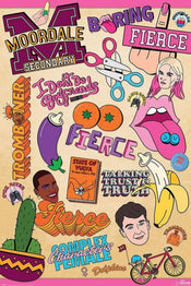 Pyramid Sex Education Infographic Poster 61x91,5cm | Yourdecoration.nl