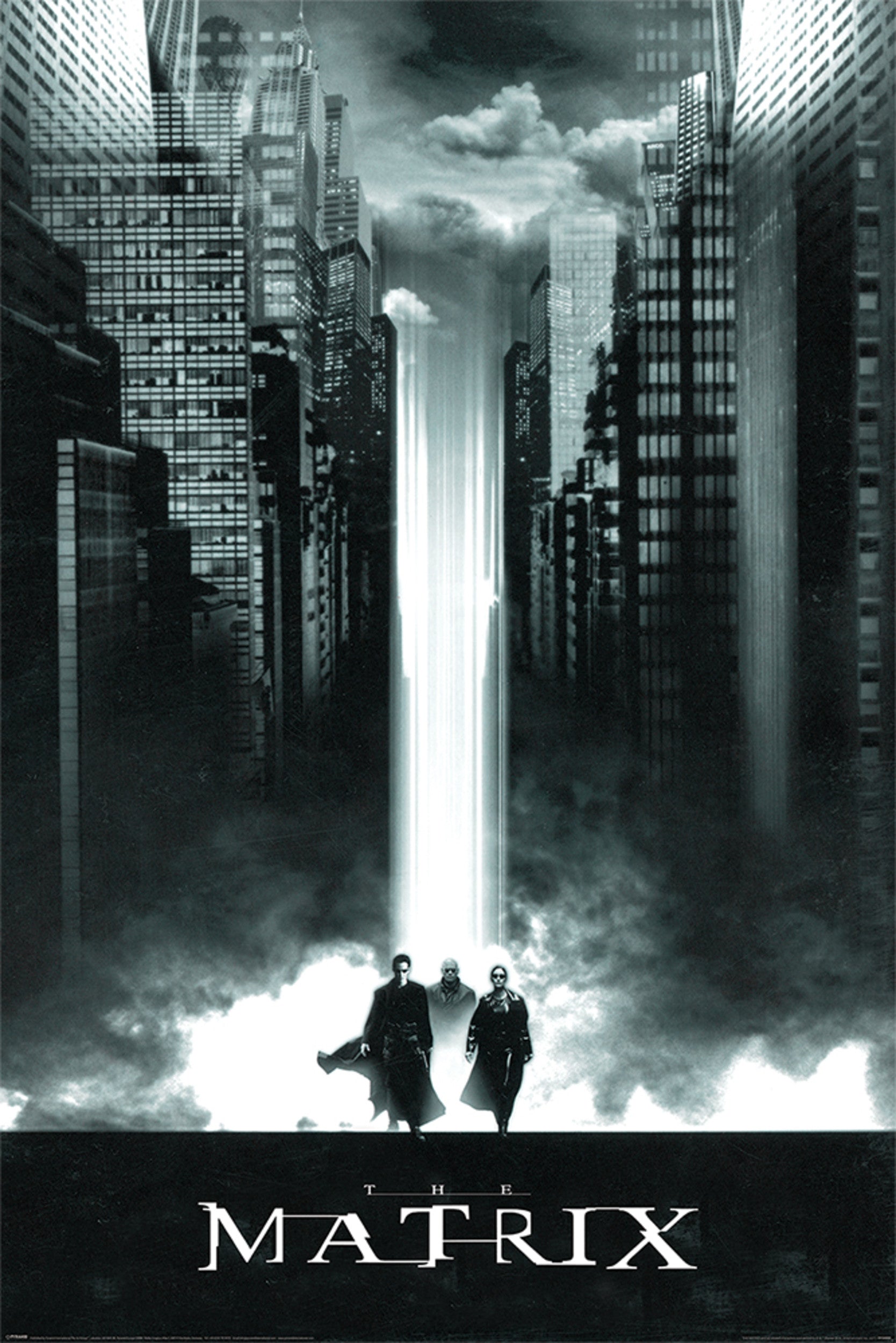 Matrix Fall X Poster The Matrix Lightfall 61x91,5cm | Yourdecoration.nl