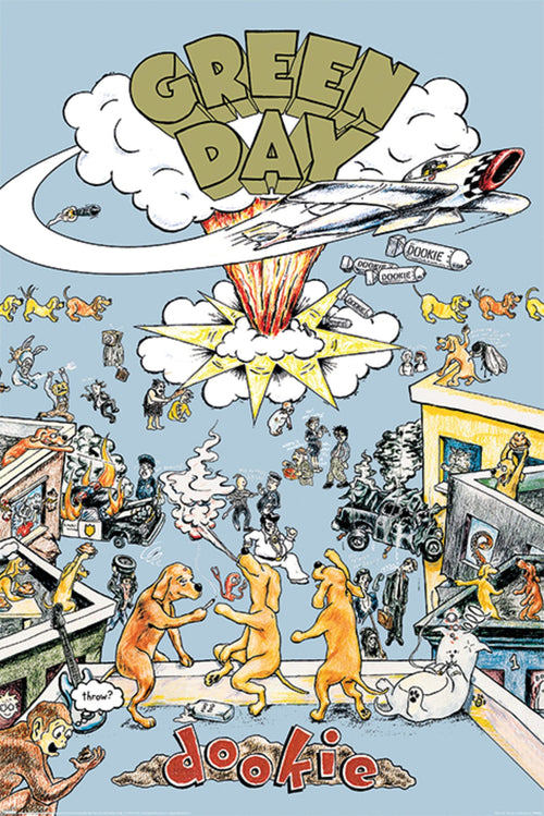 Pyramid Green Day Dookie Poster 61x91,5cm | Yourdecoration.nl