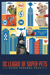 Pyramid Pp34975 Dc Super Pets Activate Poster 61x91,5cm | Yourdecoration.nl