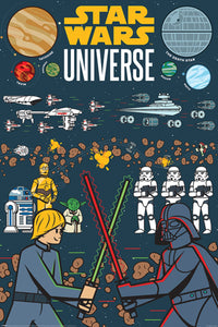 Pyramid Pp35017 Star Wars Universe Illustrated Poster 61X91-5cm | Yourdecoration.nl