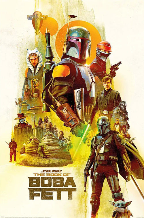 Pyramid Pp35076 Star Wars The Book Of Boba Poster 61x91,5cm | Yourdecoration.nl