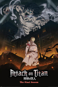 Pyramid Pp35088 Attack On Titan S4 Eren Onslaught Poster 61X91,5cm | Yourdecoration.nl