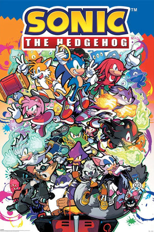 Pyramid Pp35202 Sonic The Hedgehog Comic Characters Poster 61x91 5cm | Yourdecoration.nl