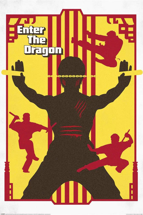 Pyramid Pp35249 Warner Bros Enter The Dragon Poster 61X91,5cm | Yourdecoration.nl