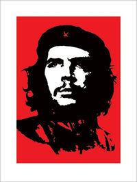 Pyramid Che Guevara Red Kunstdruk 40x40cm | Yourdecoration.nl