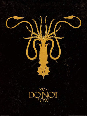 Pyramid Game of Thrones Greyjoy Kunstdruk 60x80cm | Yourdecoration.nl