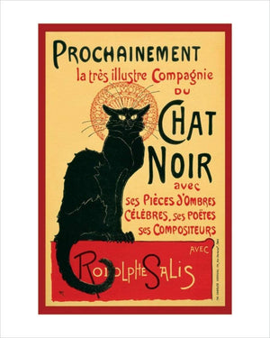 Pyramid Chat Noir Kunstdruk 40x50cm | Yourdecoration.nl