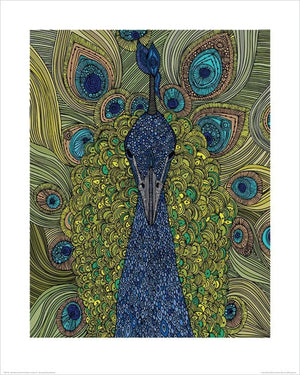 Pyramid Valentina Ramos The Peacock Kunstdruk 40x50cm | Yourdecoration.nl