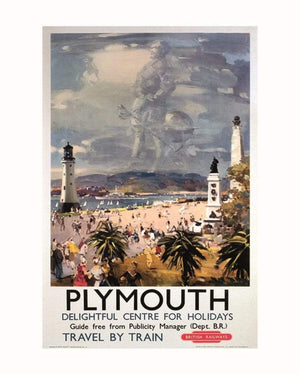 Pyramid Plymouth 1 Kunstdruk 40x50cm | Yourdecoration.nl