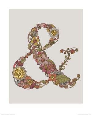 Pyramid Valentina Ramos Ampersand Kunstdruk 40x50cm | Yourdecoration.nl