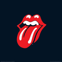 Pyramid The Rolling Stones Lips Kunstdruk 40x40cm | Yourdecoration.nl