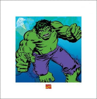 Pyramid Hulk Marvel Comics Kunstdruk 40x40cm | Yourdecoration.nl