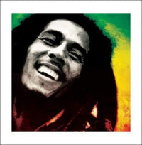 Pyramid Bob Marley Paint Kunstdruk 40x40cm | Yourdecoration.nl