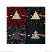Pyramid Pink Floyd Dark Side of the Moon Collections Kunstdruk 40x40cm | Yourdecoration.nl