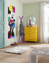Komar Minnie Mouse Colorful Fotobehang 73x202cm | Yourdecoration.nl
