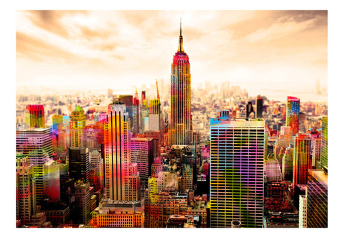 Fotobehang - Colors of New York City Iii - Vliesbehang