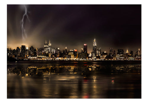 Fotobehang - Storm in New York City - Vliesbehang