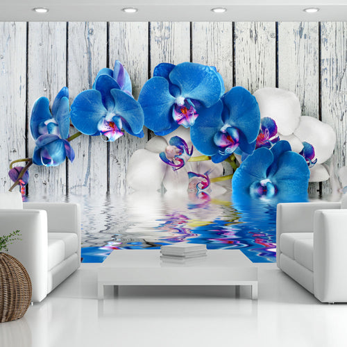 Fotobehang - Cobaltic Orchid - Vliesbehang