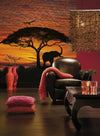 Komar African Sunset Fotobehang National Geographic 194x270cm | Yourdecoration.nl