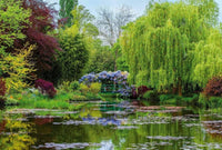 Wizard+Genius Monets Garden in France Vlies Fotobehang 384x260cm 8 banen | Yourdecoration.nl