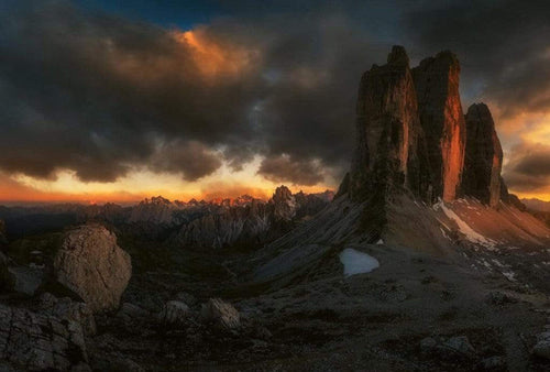 Wizard+Genius Dolomites Italy Vlies Fotobehang 384x260cm 8 banen | Yourdecoration.nl