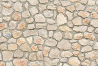 Wizard+Genius Natural Stone Wall I Vlies Fotobehang 384x260cm 8 banen | Yourdecoration.nl