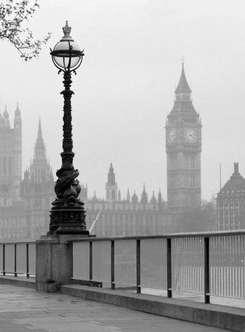 Wizard+Genius London Fog Vlies Fotobehang 192x260cm 4 banen | Yourdecoration.nl