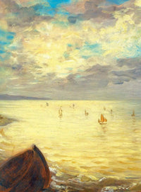 Wizard+Genius Delacroix The Sea Vlies Fotobehang 192x260cm 4 banen | Yourdecoration.nl