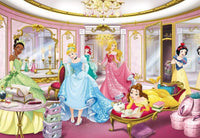 Komar Disney Princess Mirror Fotobehang 368x254cm 8 delig | Yourdecoration.nl