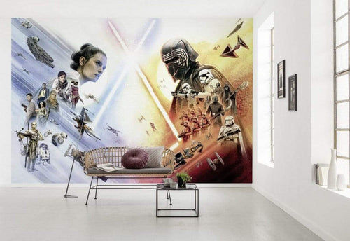 Komar Star Wars EP9 Movie Poster Wide Fotobehang 368x254cm 8 delig Sfeer | Yourdecoration.nl