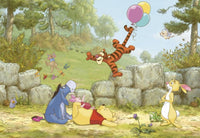 Komar Winnie the Pooh Ballooning Fotobehang 368x254cm | Yourdecoration.nl