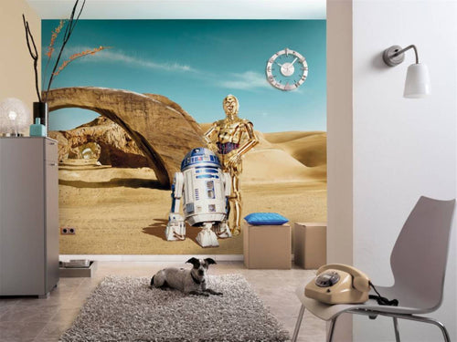 Komar Star Wars Lost Droids Fotobehang 368x254cm | Yourdecoration.nl