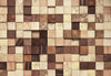 Komar Lumbercheck Fotobehang 368x254cm | Yourdecoration.nl