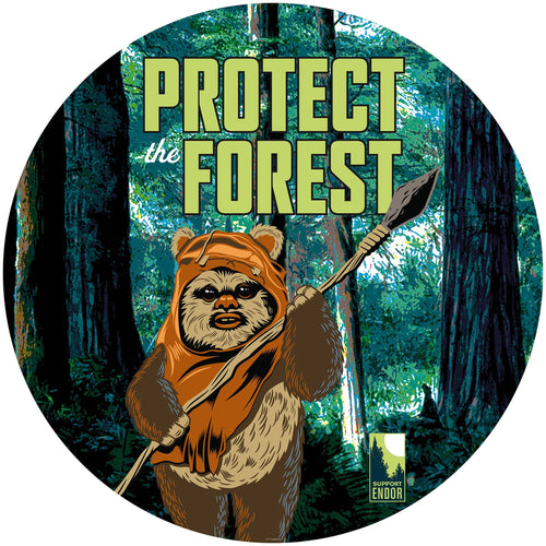 Komar Vlies Fotobehang Dd1 015 Star Wars Protect The Forest | Yourdecoration.nl