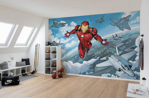 Komar Vlies Fotobehang Iadx8 062 Iron Man Flight Interieur | Yourdecoration.nl